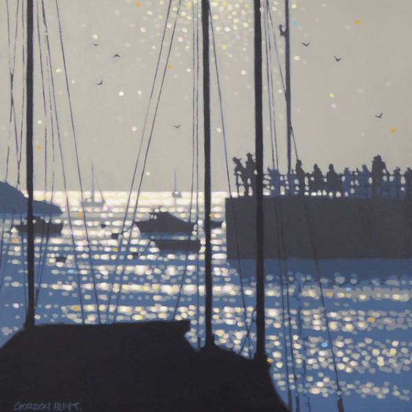 - Acrylic on Canvas, Painting by Gordon Hunt, measuring 50 x 50 cm (H x W) £640